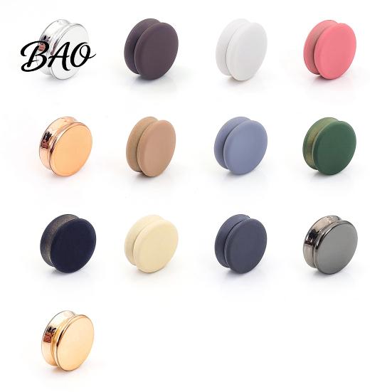Magnetic Pin for Fabrics 5 Pcs Women Shawl Button, No Snag Headband Scarf Clip, Multi-Use Fashion Brooch Magnet Safety Pins, Metal Pinless Buckle