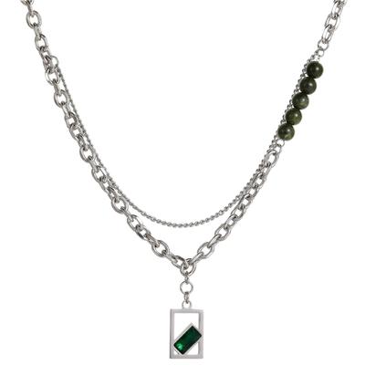 Men's Titanium Steel Does Not Fade Color Tide Brand Pendant Accessories