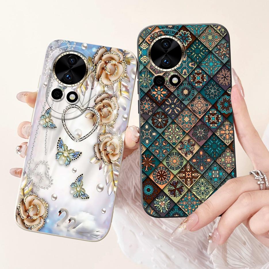 For Huawei Nova 13 Case Nova12 BLK-AL00 Stylish Candy Painted Cover Soft Silicone Phone Case For Huawei Nova 12 Nova13 Pro Shell
