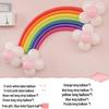 DIY Regenbogen-Ballondekoration für die erste Geburtstagsparty