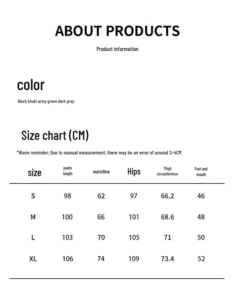 Huili Women's Loose High-Waist Cool-Feel Casual Cargo Pants