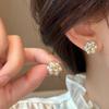 Niche Style Pearl Female Fancy Earrings Best Selling Flowers