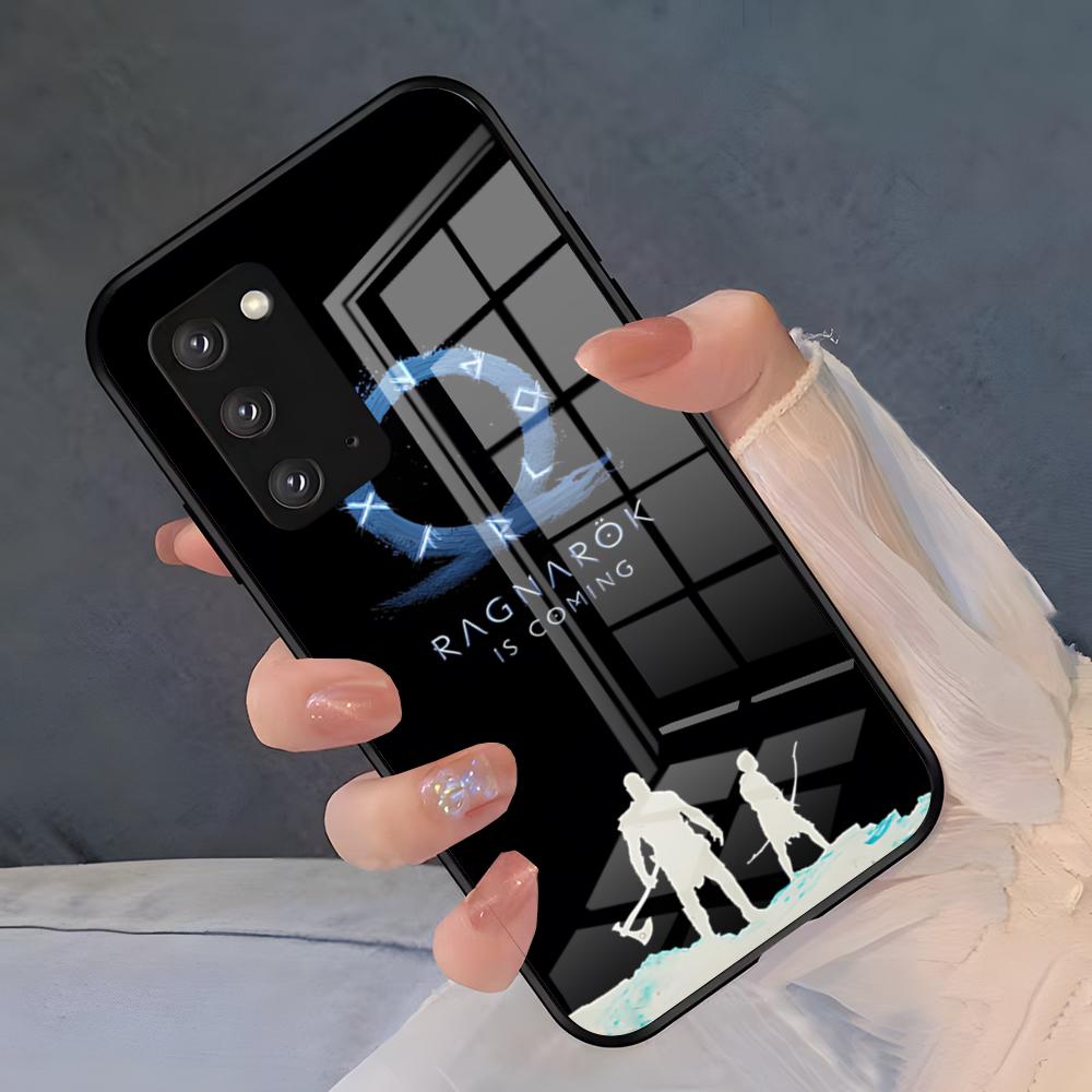 

God Of Wars Phone Case For Samsung A25 A13 A33 5G A54 A36 A35 A56 A52 A14 Shockproof Glass Cover Samsung A05