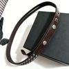 Studded Metal Stud Belt Metal Studs Narrow Waist Belt Fashion Thin Waist Belt  For Women