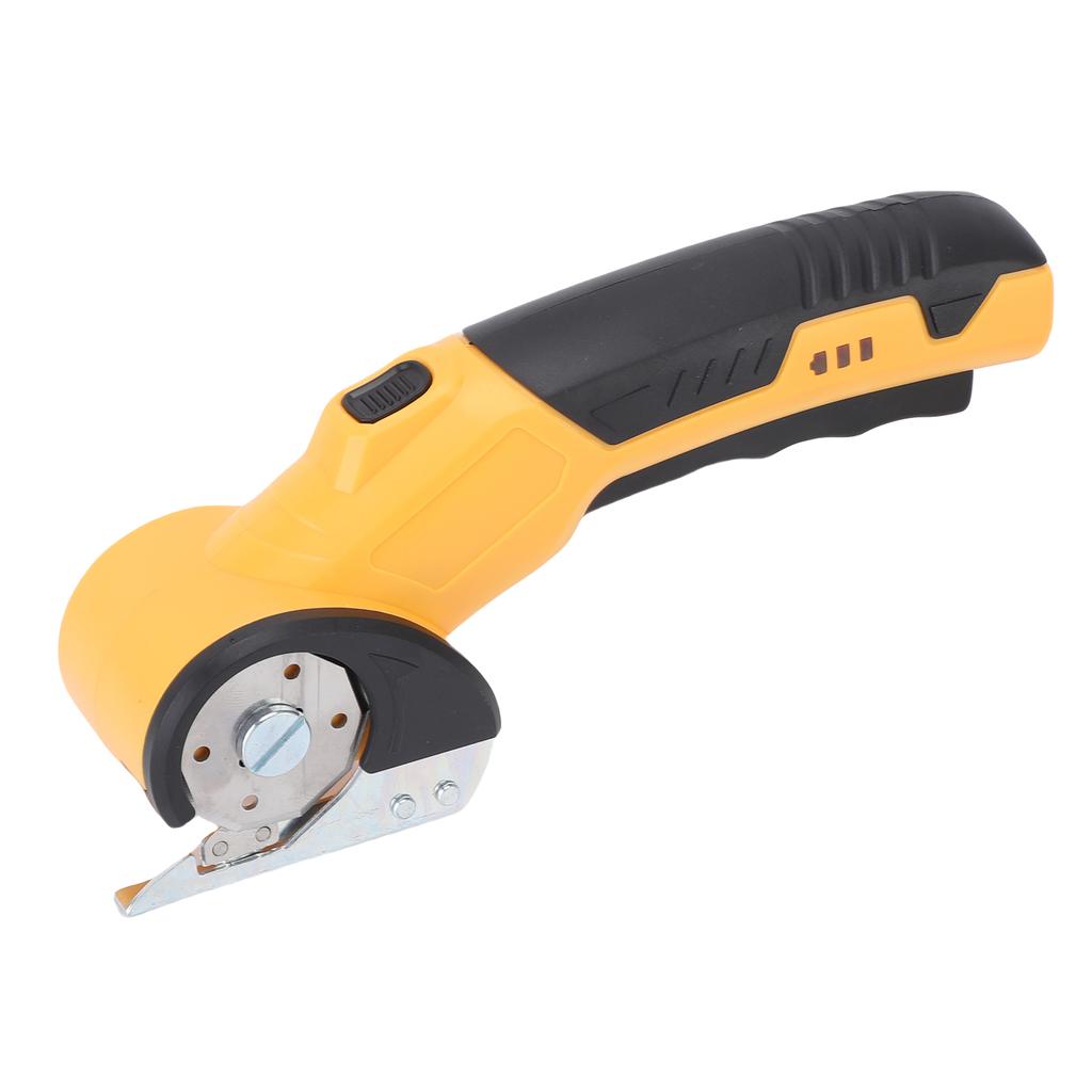 Cordless Electric Scissor Rechargeable Power Rotatable Cardboard Box Cutter Small Fast Cutting for Fabric Leather