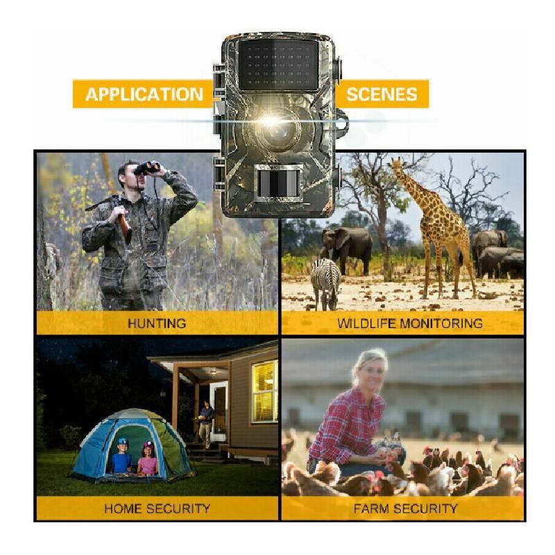High Definition Wildlife Tracking Camera For Outdoor Use Durable Waterproof Design