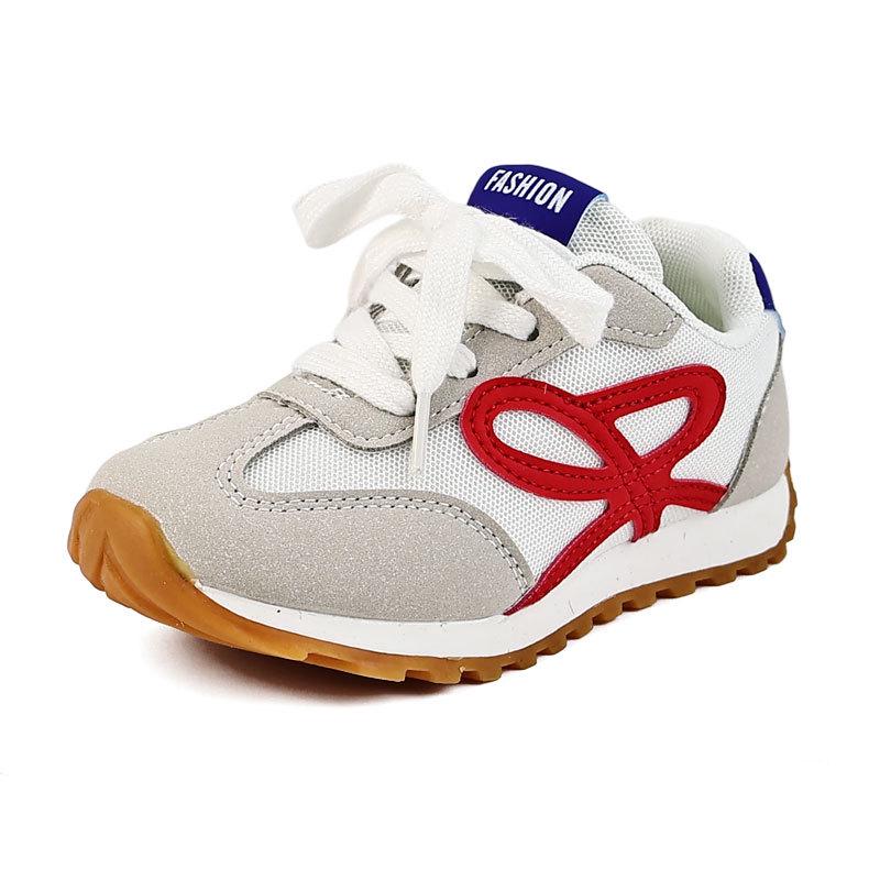 Kids  Soft Sole Running Shoes for Boys & Girls, 2026 Spring/Autumn Sports Style 34 красный
