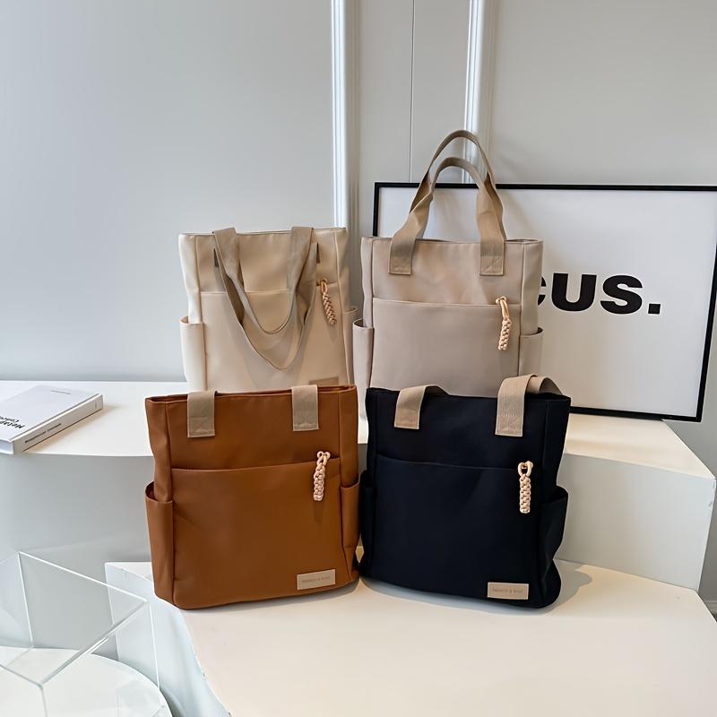 Simple Handbag Versatile Women's Tote Bag | Large Capacity for Commuting & School