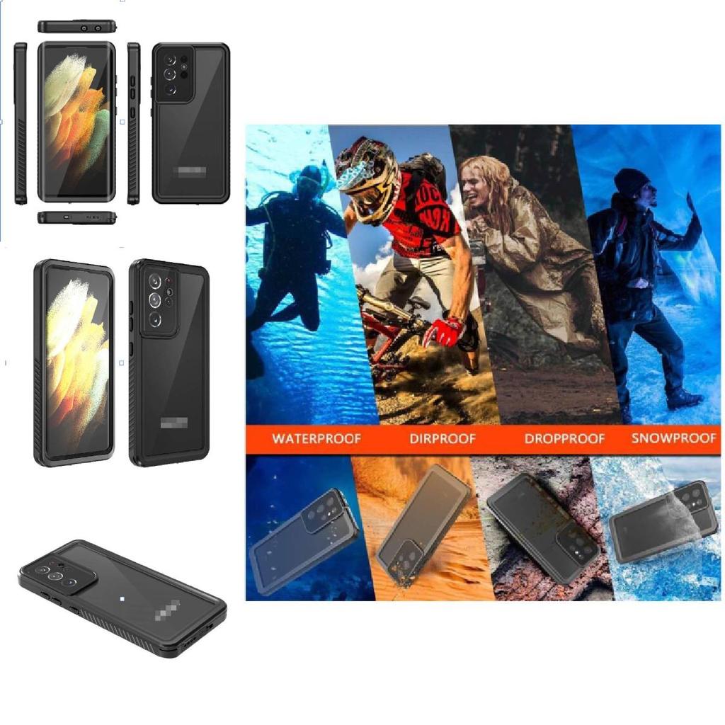 For Samsung Galaxy S21 Ultra Waterproof Shockproof Case With Tpu And Pc For Outdoor Sports Protection