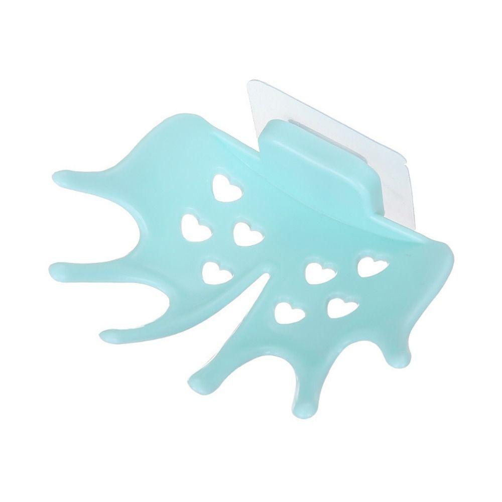 Plastic Bathroom Shower Dish Green Soap Holder Portable Soap Dishes for Wall Shower Bathroom Accessories