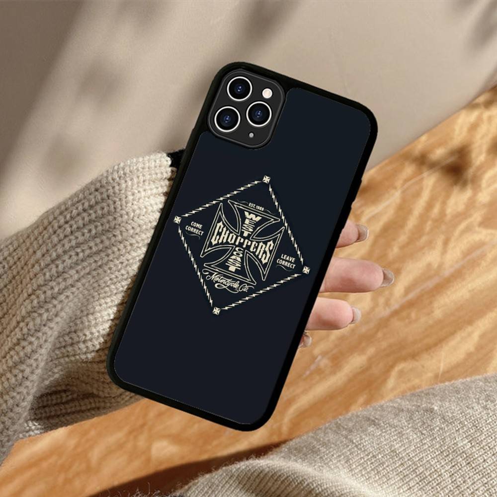 

West C-Coast C-Choppers For iPhone 17 16 15 14 13 12 11 Pro Max Plus Shockproof PC+TPU Phone Back Cover iPhone 16 pro