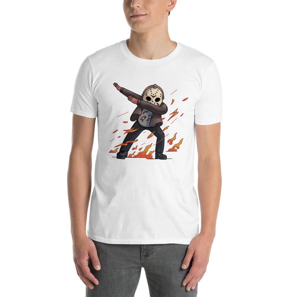 Friday 13 Jason Unisex T-Shirt Movie Gothic Retro Punk Grunge Biker Horror S