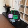 Fashionable Color‑Block Splicing Travel Bag Sports and Fitness Bag Yoga Handbag Suitable for Travel Gym Tourism Weekend Trip and Other Scenes
