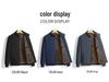 Men's 2025 Spring Stand-Collar Casual Jacket - Loose Warm Versatile Baseball Coat