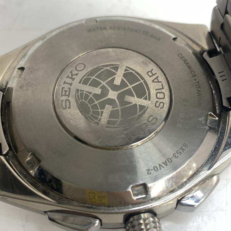 Used [Used] SEIKO Astron Executive Line 8X53-0AV0-2 Bezel Condition Is Poor [92] [240092332733]