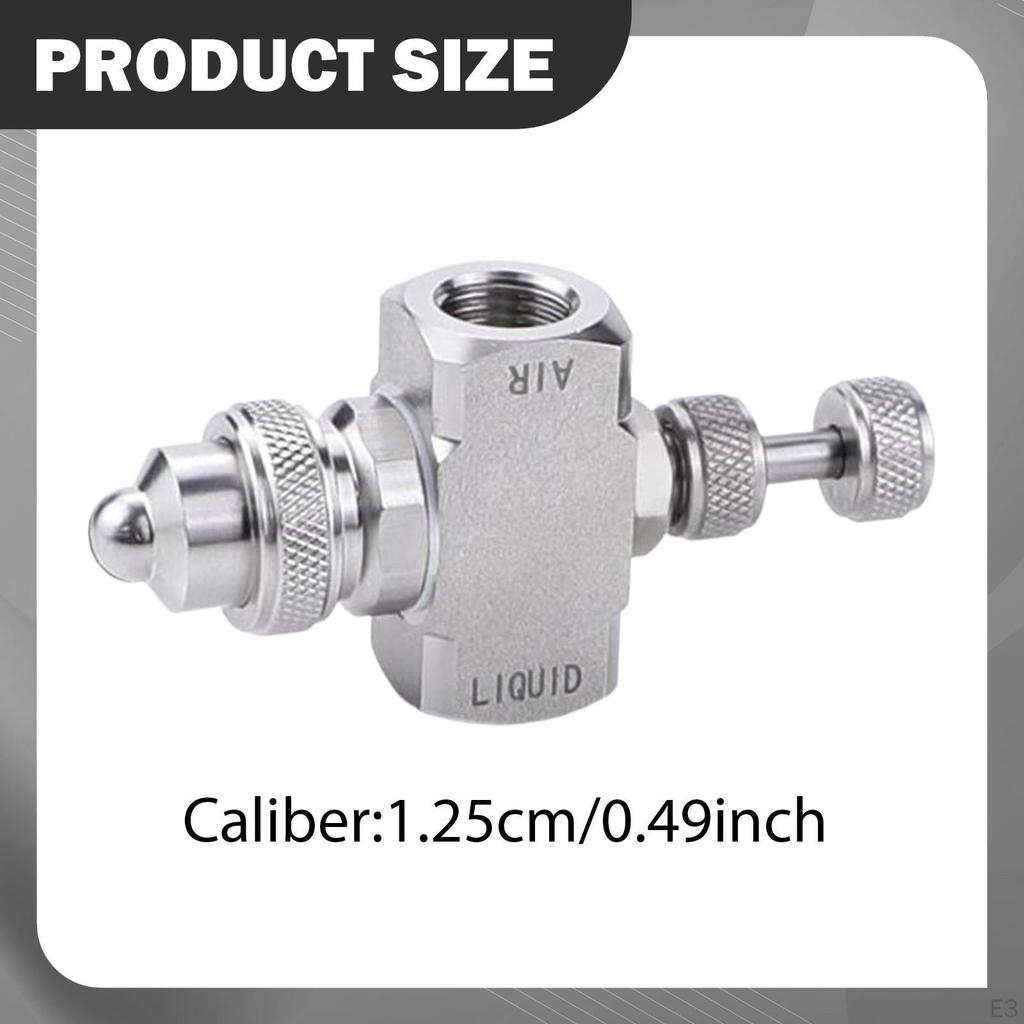 Adjustable Stainless Steel Nozzle for Fine Mist, Optimized Jet Humidification, Effective