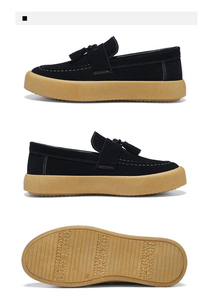 2026 Zomer Ademende Heren Loafers Grote Maten Britse Stijl - Modieuze Casual Rijschoenen