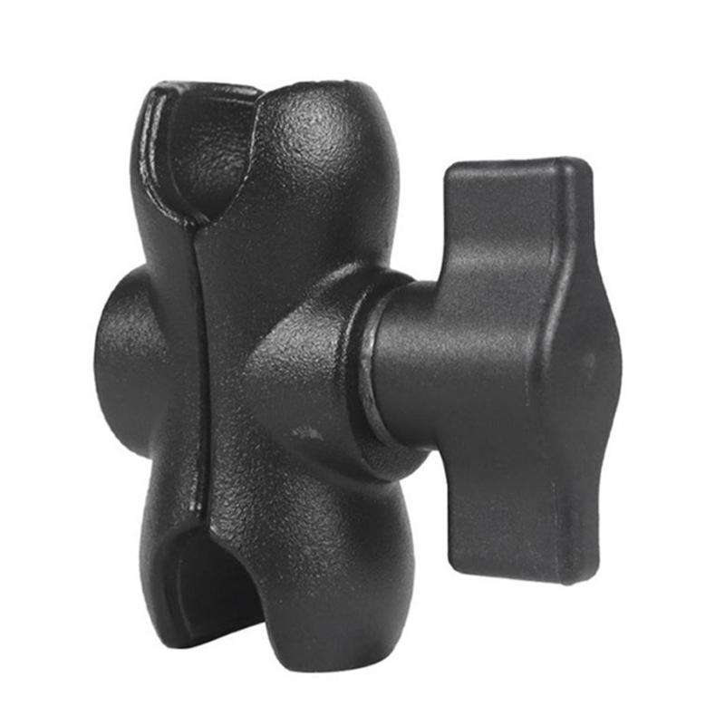 Motorcycle Ball Socket Mount Double Socket Support Holder for Mounts & Motorcycle Phone Holder with 1in Ball Adapter