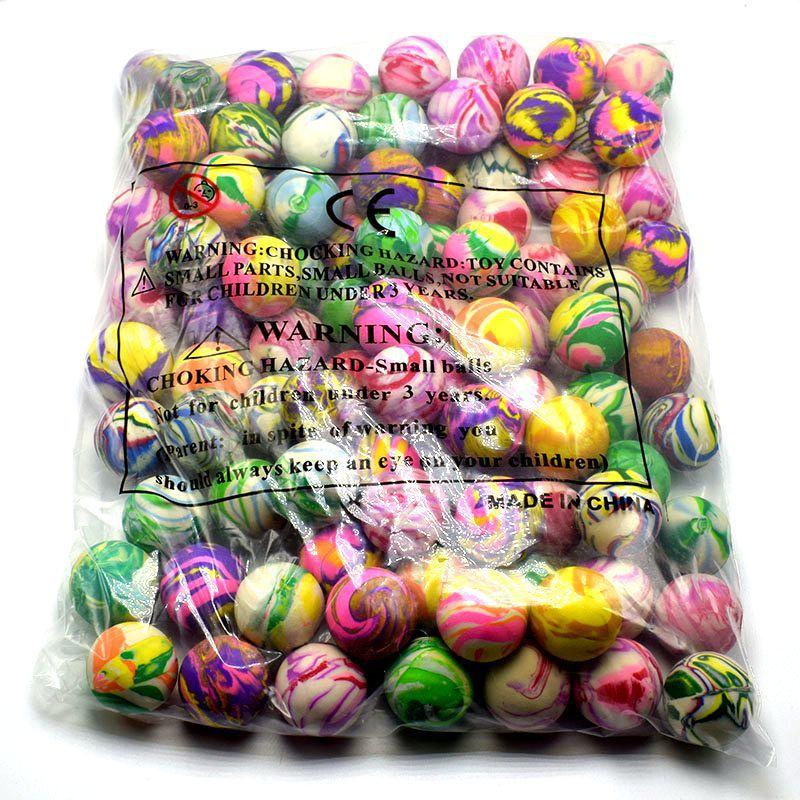 Classic 30mm Mixed Elastic Ball Toy With Magic Eyes Wholesale By Manufacturer