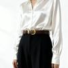 Women's High-End Korean Style Decorative Alloy Buckle Belt for Jeans