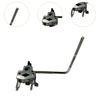 Drum Cymbal Extension Clamp Cymbal Mount Accessories Metal Beginners Practice