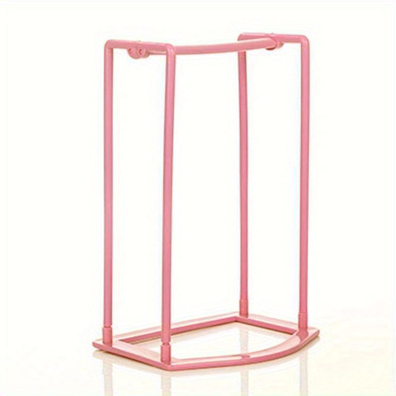 Multi-Color Plastic Clothes Hanger Organizer Rack – Durable Space-Saving Holder for Closet Organization – Convenient, Sturdy Hanger Storage Stand