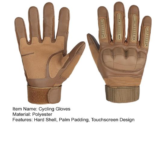 1 Paar Herren Taktische Handschuhe Atmungsaktiv Rutschfest Touchscreen Motorradhandschuhe mit Hartschalen-Handflächenpolsterung Jagd Wandern Camping Klettern Radfahren