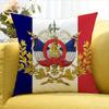 NNapoleonic French DDrapeaux flag Various Sizes Square Pillow Case For Car Home Bedchamber Decor