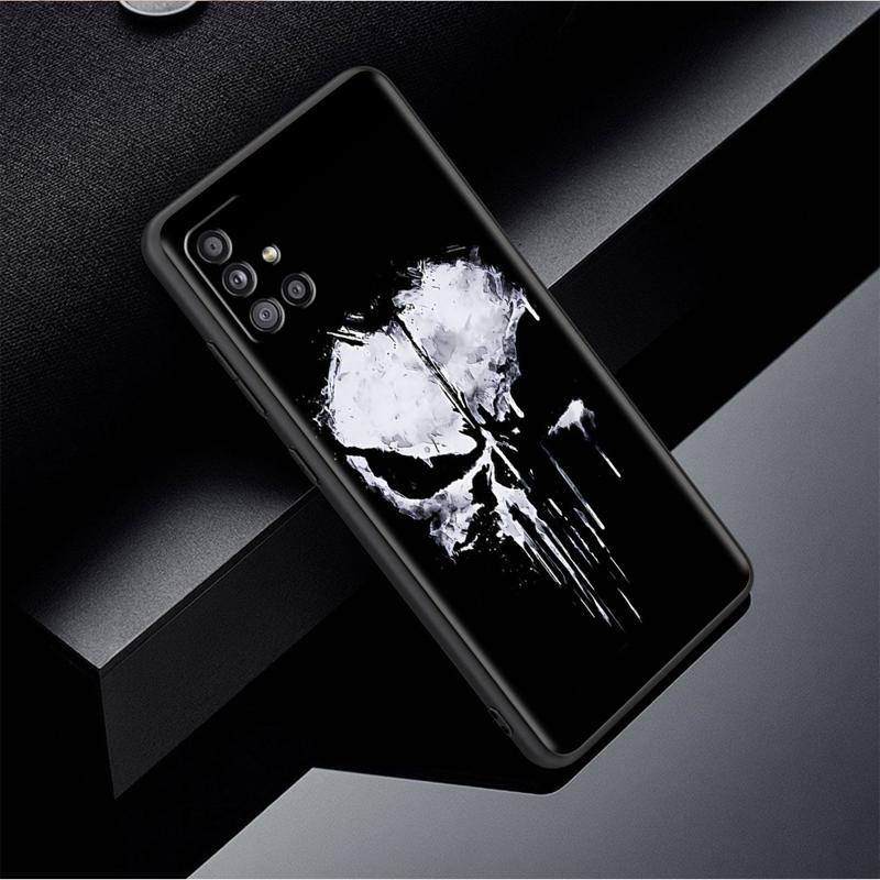 Grim Reaper Skull Skelet Case For Samsung Galaxy A54 A52 A14 5G A53 A12 A13 A71 A23 A34 A33 A21s Phone Cover