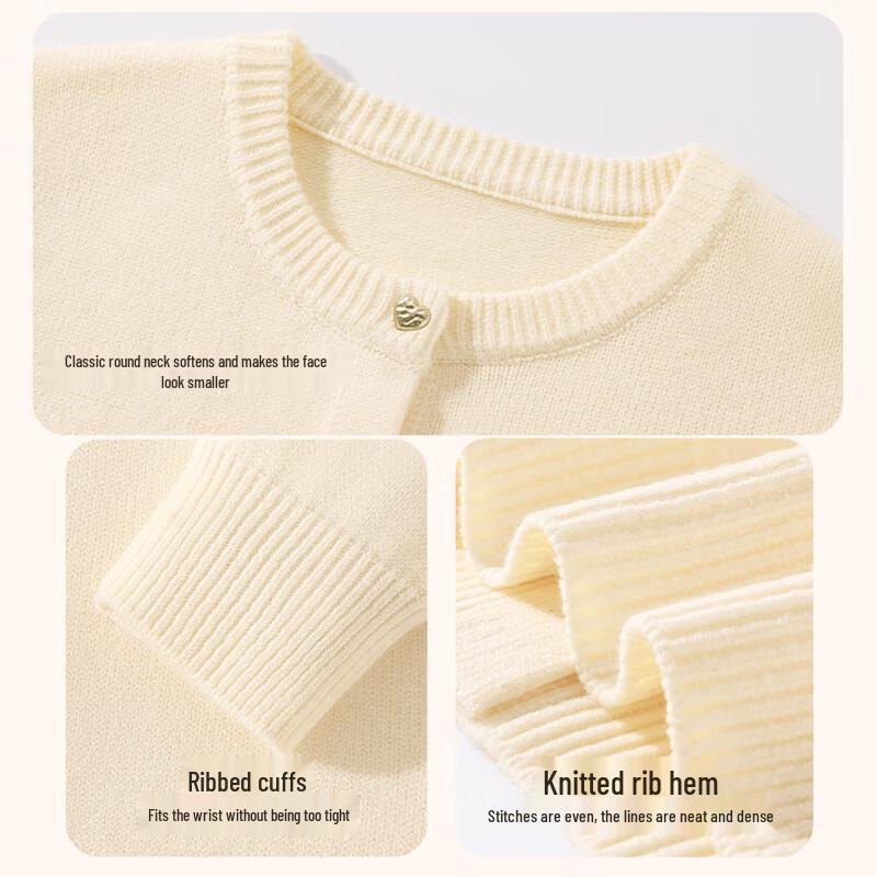 Baleno Women's Knit Short Cardigan