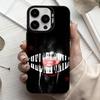 Singer K-Kai A-Angel d-Damage Phone Case For iPhone17,16,15,14,13,12,11 Plus,Pro Max Black Candy silver phone case