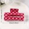 Lovely Love Print Hair Clips for Hair Decoration Ponytail Holder Women Hair Accessories Hair Clips for Party Costume Accessories