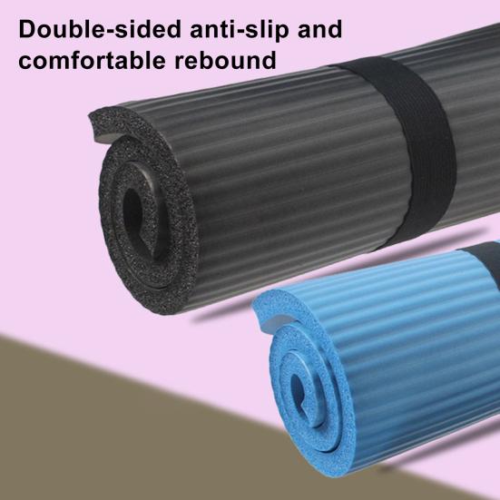 מזרן יוגה עבה במיוחד נגד החלקה כרית אימון גברים נשים בית כושר אימון פלנק פילאטיס מגן מפרק מרפק ציוד כושר