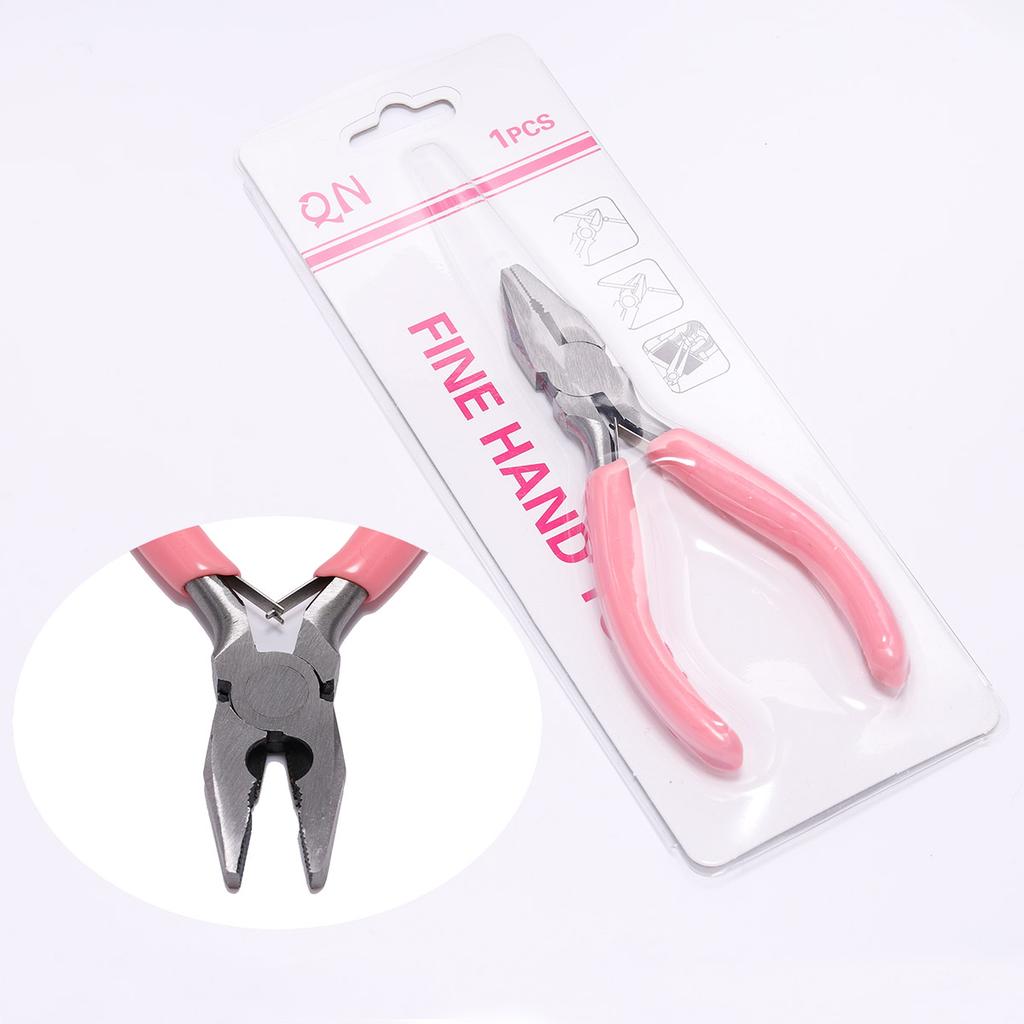 Ferronickel Carbon-Hardened Steel Round Nose End Cutting Jewelry Pliers Tools DIY Equipment Pliers Fit Handcraft Beadwork Repair