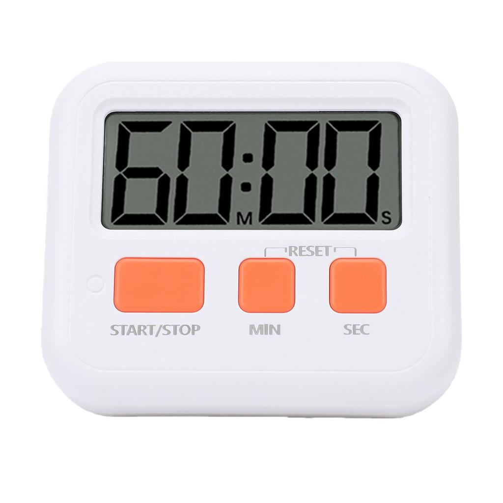 Digital Kitchen Timer Silent Study Countdown Timer Built In Music Alarm for Cooking Baking Exercise Workouts