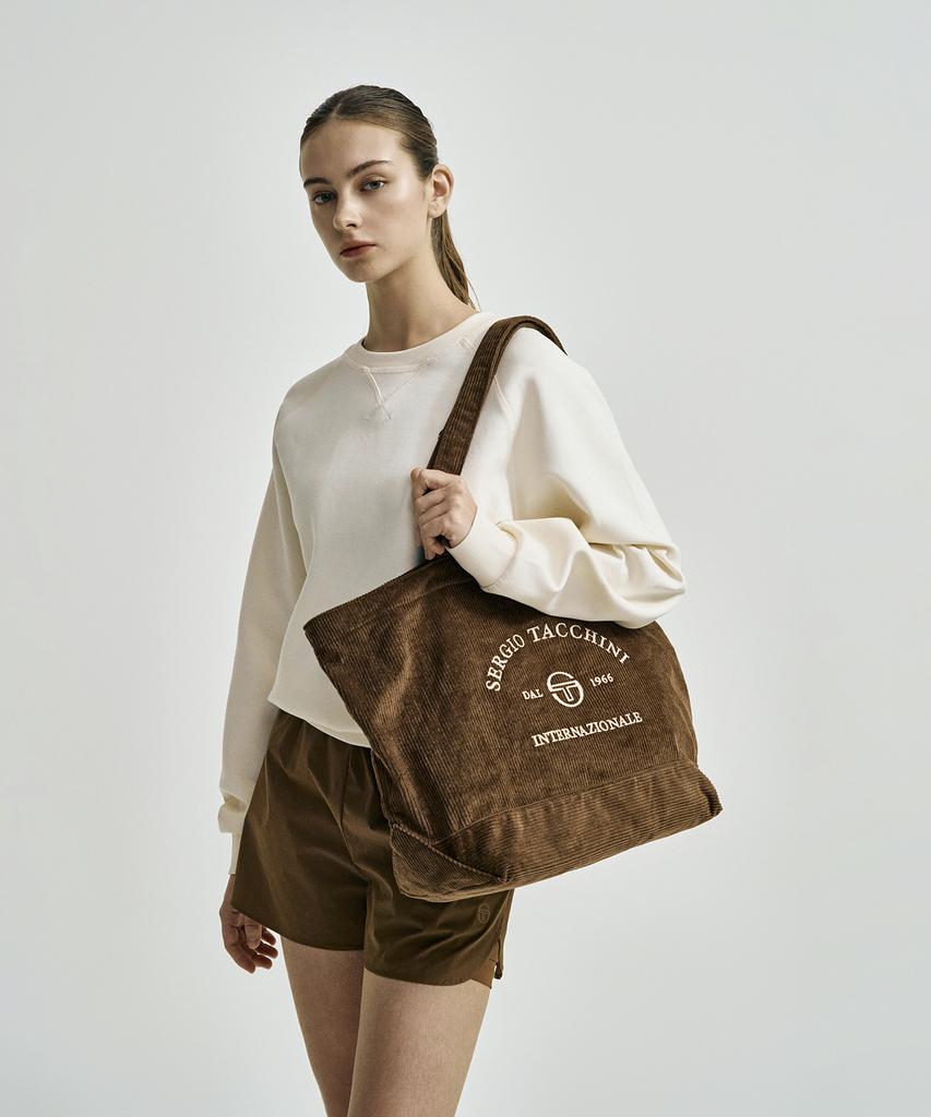Sergio Tacchini U Classic Tote Bag (D.Brown)