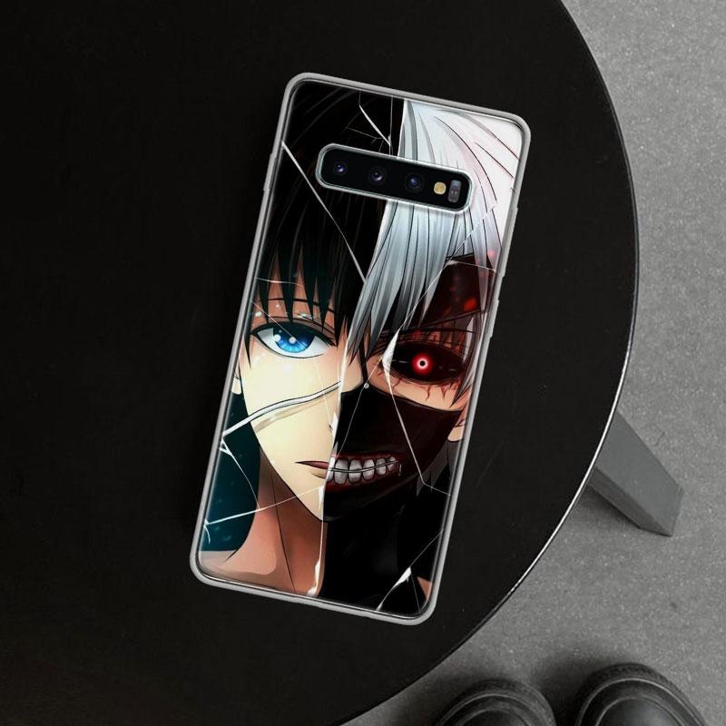 Tokyo Ghouls Anime Phone Case Cover for Samsung Galaxy S26 S25 Edge S24 S23 Ultra S22 Plus S21 FE S20 + Art Customized Fundas Ga