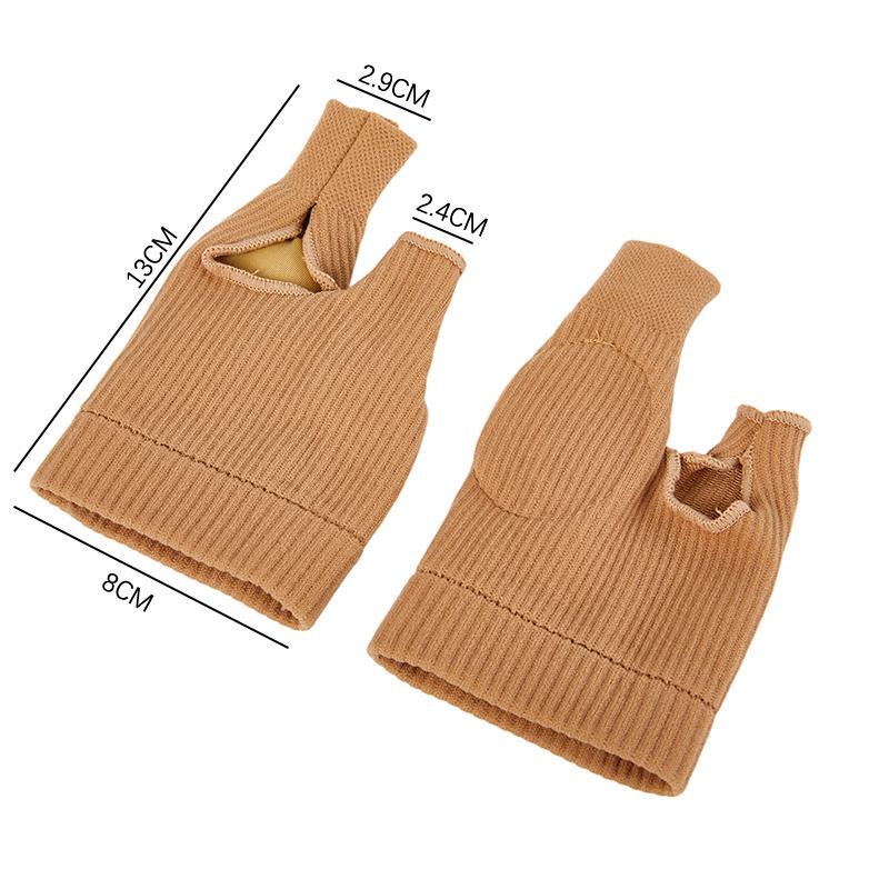 1 Pair Bunion Corrector Gel Pad Toe Separator Nylon Hallux Valgus Protector Orthopedic Straightener Stretcher Foot Care Tool