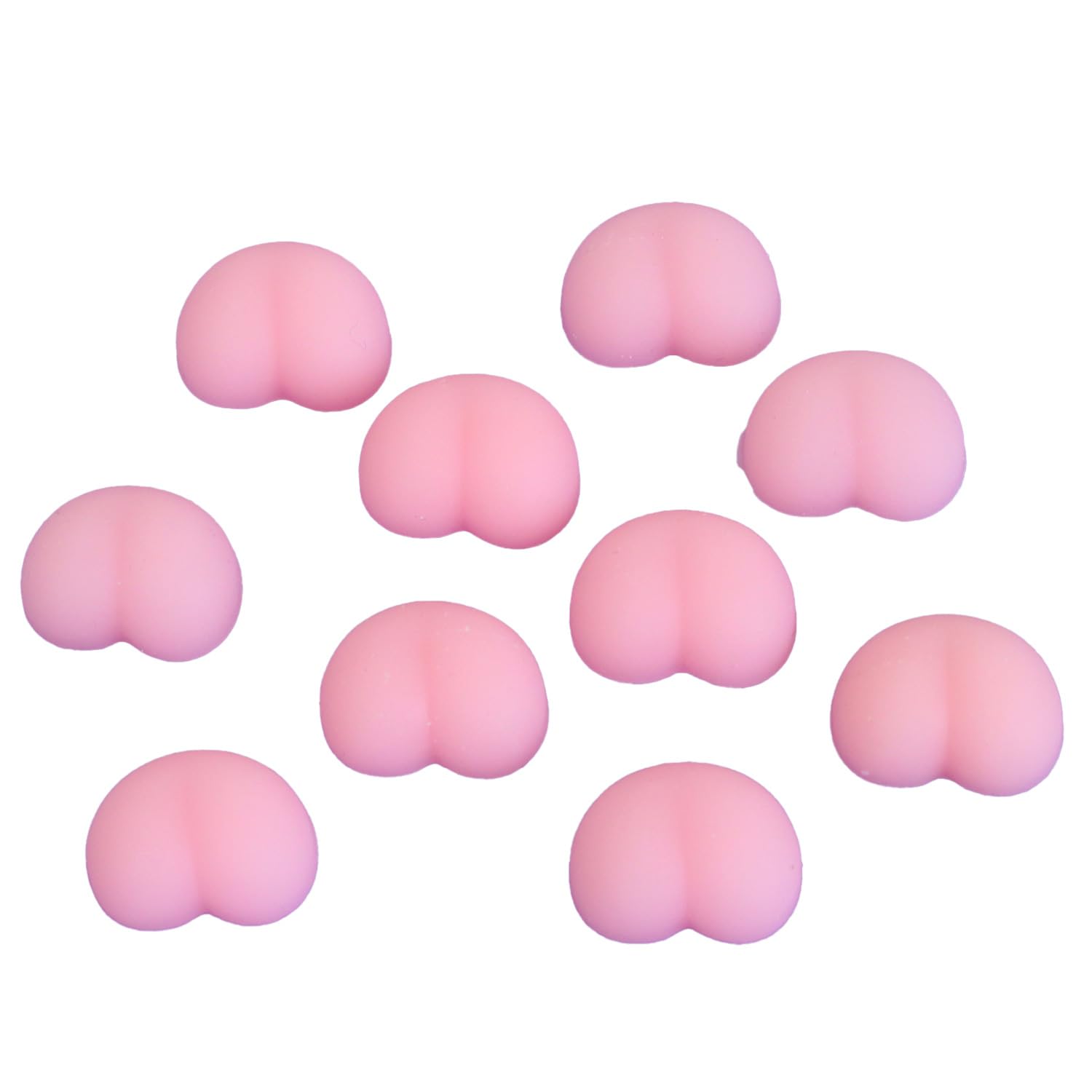 

MY mama Marshmallow Squeeze 3D Paws and Buttocks Puffy Sticker 10 Pieces Glow-in-the-Dark Notebook Stationery Hobby Handicraft Supplies