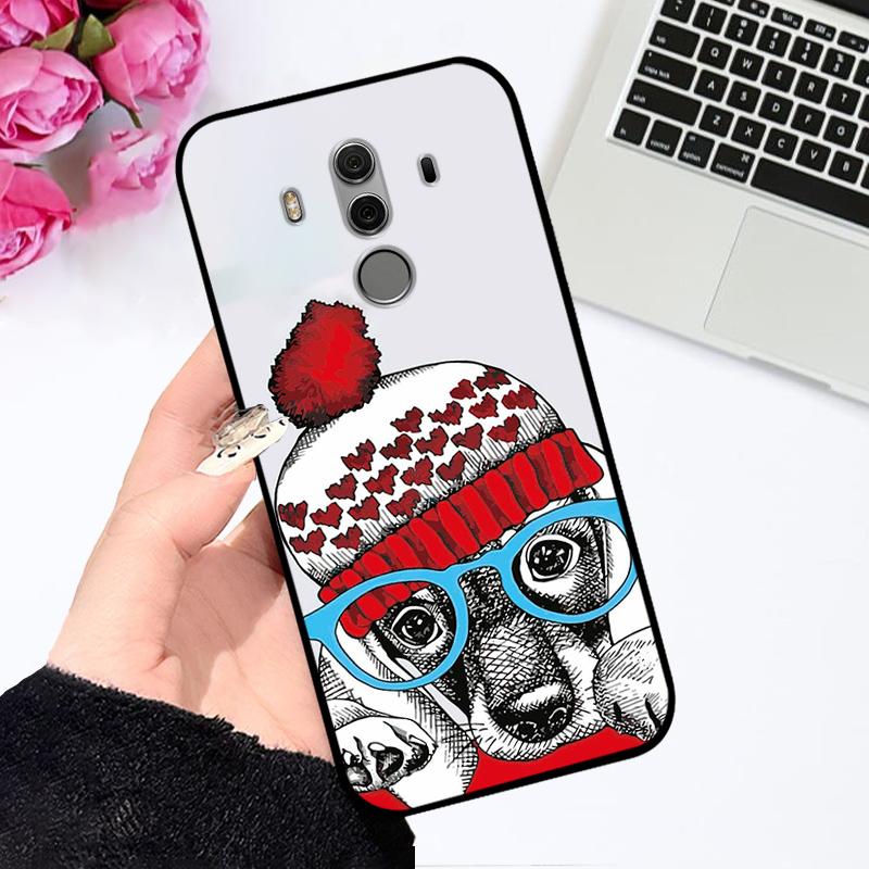 For Mate 10 Pro Case Mate10 TPU Soft Silicone Phone Cover For Huawei Mate 10 Lite Fashion Shockproof Funda Nova 2i Bumper Cute