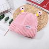 Big Head Funny Knitted Hat Cute Frog Wool Hat Women Autumn and Winter Warm Hat Women New Cold Hat