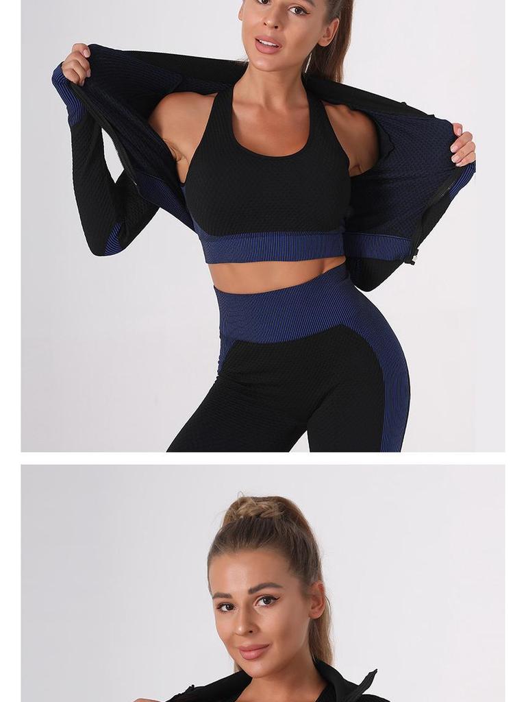 Women's Quick-Dry High-Waisted Slimming Yoga & Running Set