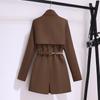 Sense Black Small Blazer Womens Autumn and Winter Clothing Latest Korean Version Comfortable Fit Everyday Long Sleeves
