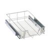 Pull Out Cabinet Organizer Basket Slide Drawer Storage Rack Iron Construction Easy