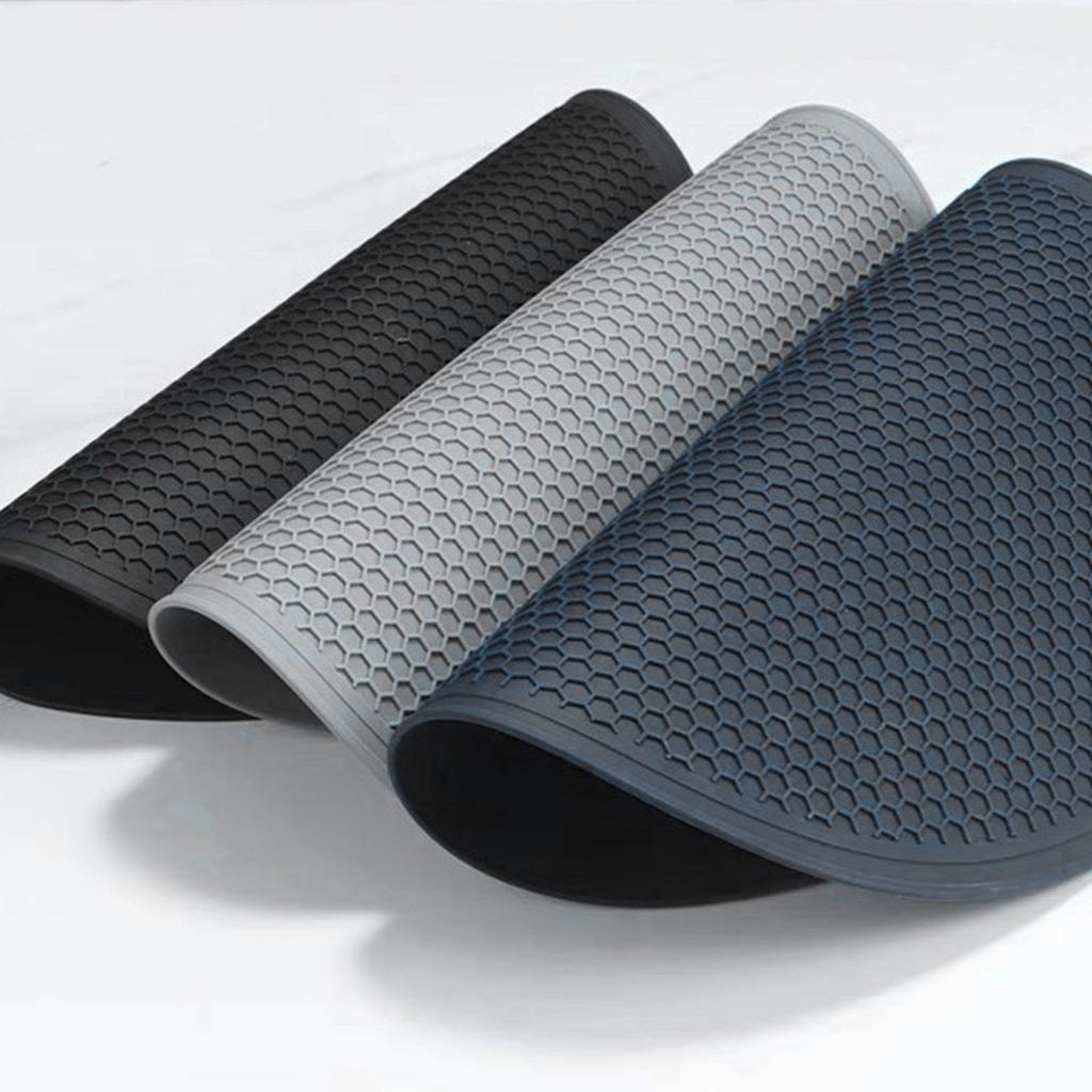 Silicone Single And Double Sided Honeycomb Pattern Placemats Household Kitchen Table Mats Silicone Insulation Mats