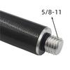 High Strength Composite 5/8-11 Extension Rod Connection Tube For Measurement Systems Length 10-60cm Selection