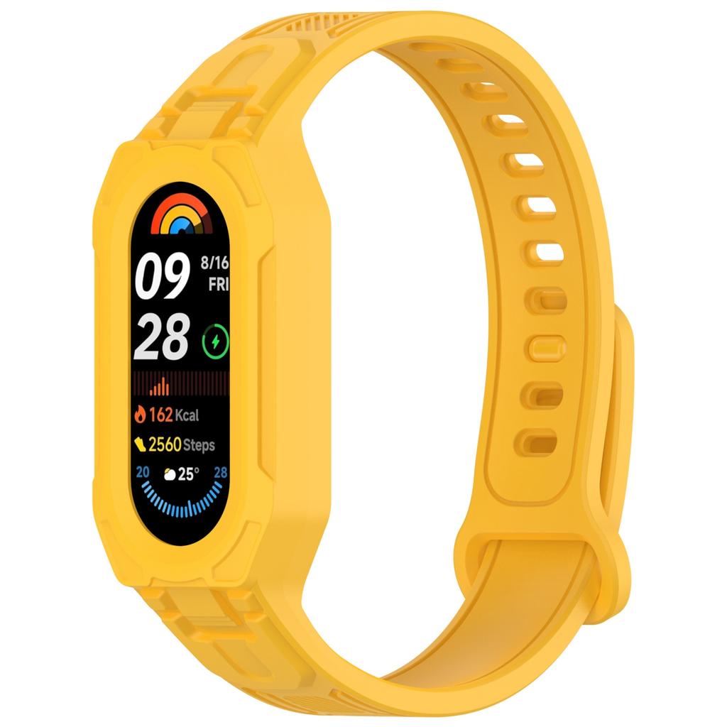 Breathable Silicone Straps Colorful Replacement Band for Daily Wear & Fashionable Look for Intelligent Band 9 & 8