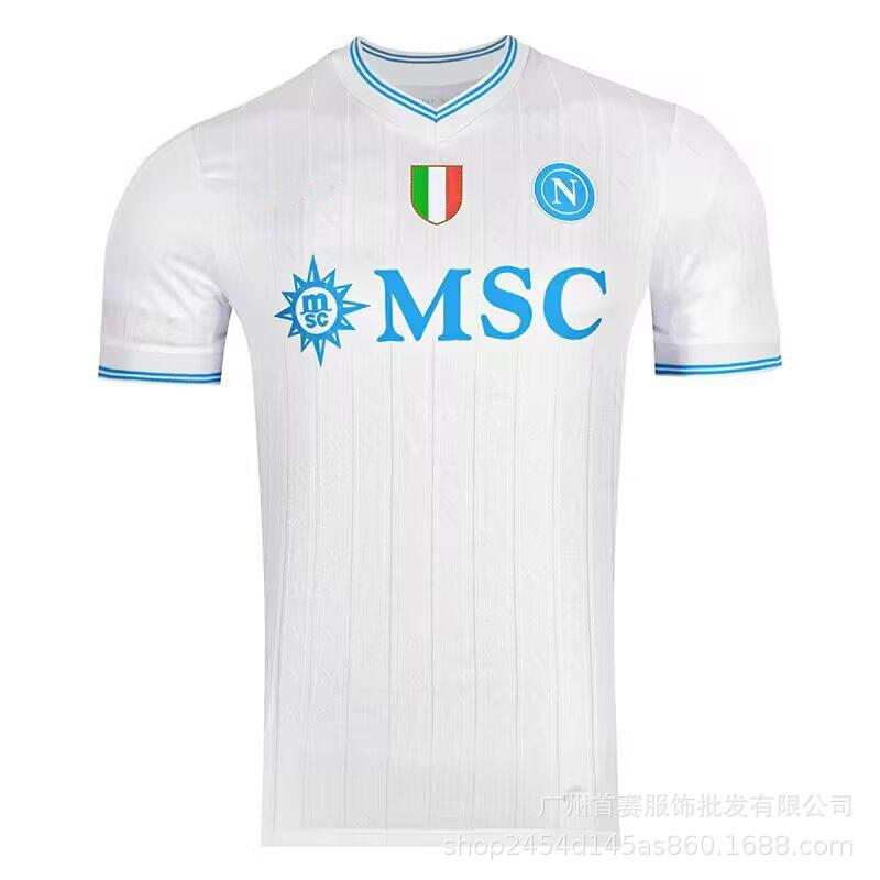 Wholesale 2526 Naples home Champions League jersey quick-drying fans pre-game jersey football jersey fan version S