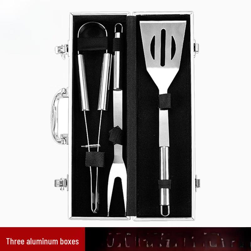 

ZISIZ 3-Piece Outdoor BBQ Tool Set
