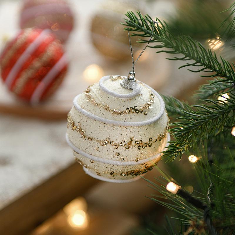 Gangheng 8CM Colorful Christmas Tree Hanging Ornaments